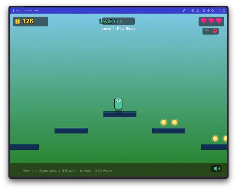Level 1 gameplay