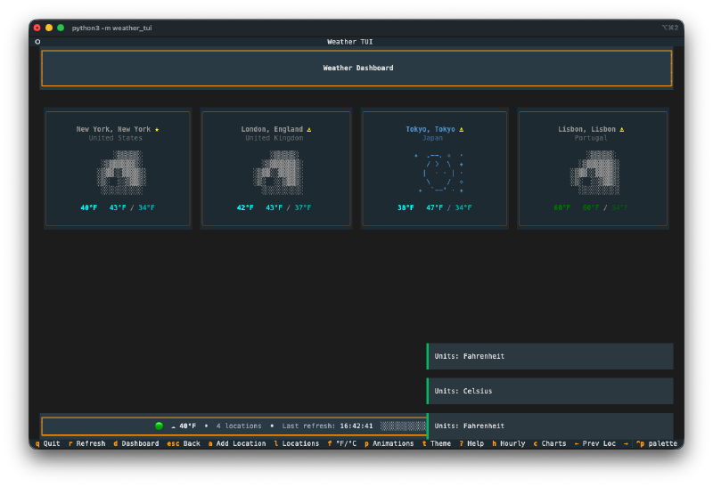 Theme selector