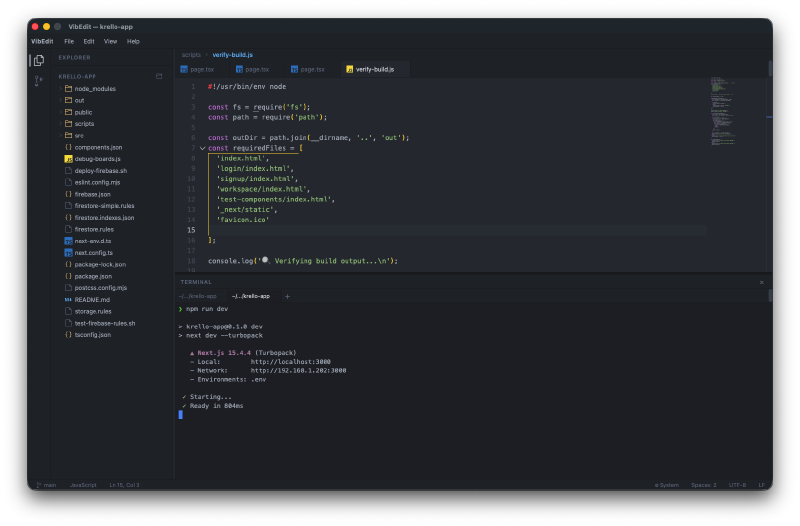 Integrated terminal